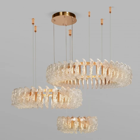 Подвесная люстра светодиодная Bogate's Farfalla 90374/3 (220V, на тросе)