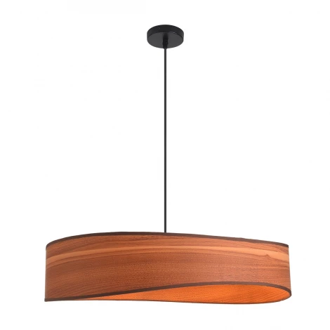Подвесной светильник Lumion Lagoma 8421/6A черный/коричневый, металл/ПВХ E14 6*40W 220V