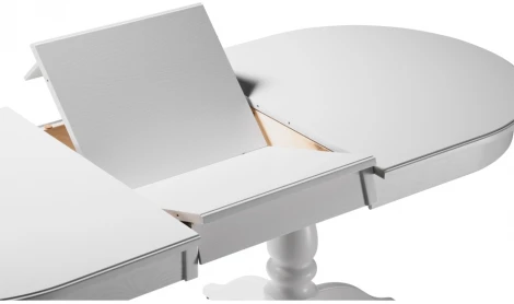 Деревянный стол Woodville Красидиано 150 белый 515965