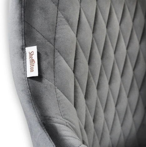 Стул барный Sheffilton SHT-ST38/S65 угольно-серый/светлый орех