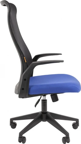 Компьютерное кресло CHAIRMAN 573 (Пластик,Ткань,Сетка/Синий)