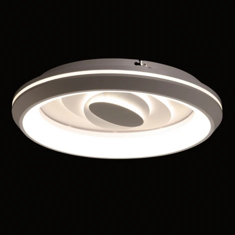 Потолочный светильник круглый DeMarkt Мадлен 424016601 (регулировка яркости, LED, 220V, пульт управления)