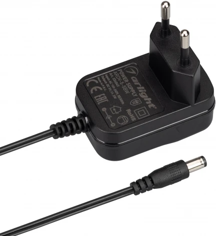 Блок питания ARDV-5-5BW (5V, 1A, 5W) (Arlight, Адаптер, 3 года) 034845