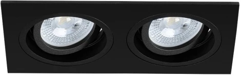 Точечный встраиваемый светильник Arte Lamp Tarf A2178PL-2BK (220V)