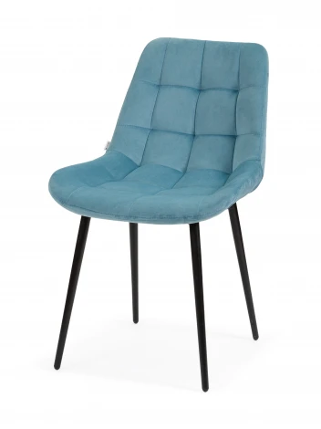 Стул MyFar Феникс бирюзовый велюр (комплект 2 шт) MF1024-2