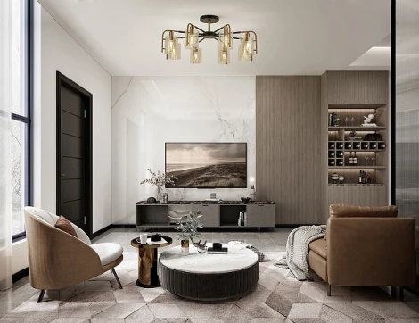 Потолочная люстра на штанге Escada 671/8P (220V)