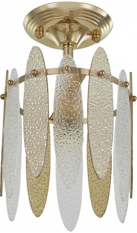 Потолочная люстра хрустальная на штанге Arte Milano Sorrento-4309 374309/1/80/190 GD (220V)