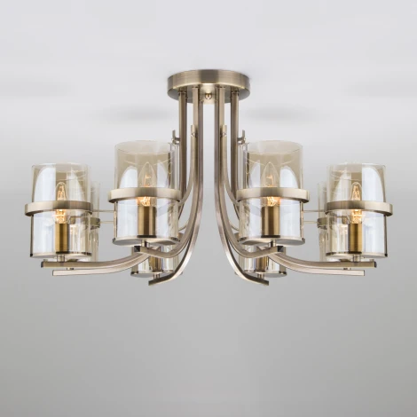 Потолочная люстра Eurosvet Coppa 60085/8 античная бронза (220V)