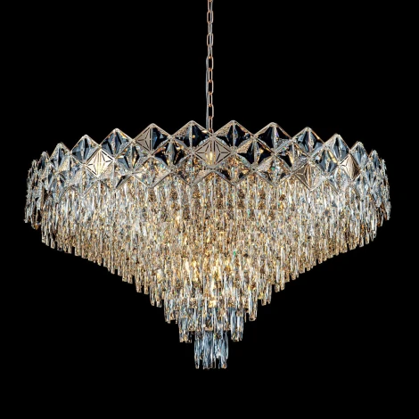 Подвесная люстра хрустальная Modelux MODELUX ML.7555.31 GD