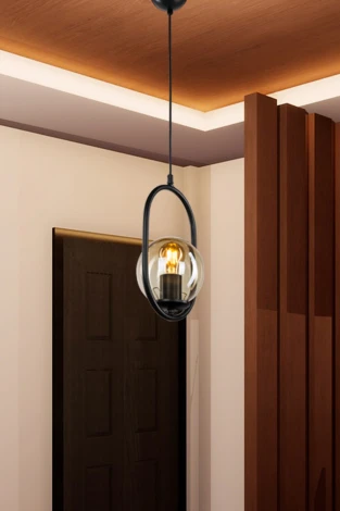 Подвесной светильник TopLight Kerrie TL1609H-01BK