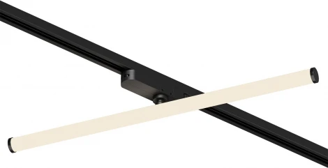 Трековый светильник однофазный 220V Denkirs Strom DK6638-BK (LED)