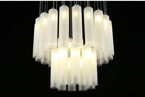 Подвесная люстра ярусная каскадная Aployt Francesca APL.859.06.30 (220V, на проводе)