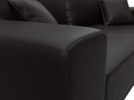 Диван прямой Льюес Лига Диванов (Экокожа) арт.126693