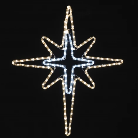 Светодиодная фигура "Полярная Звезда" 70 x 60 см тепло-белая, IP65 Laitcom PLR-8-2WW