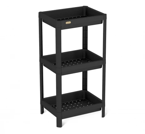 Стеллаж Sheffilton SHT-SS25-3 черный 3733976301