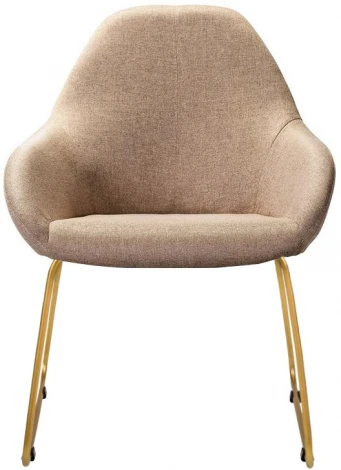 Стул R-Home Kent Браун/Линк Золото