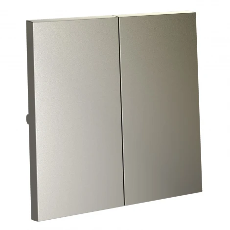 Клавиши для выключателя/переключателя двухклавишного Voltum S70 VLS000304 (шелк)