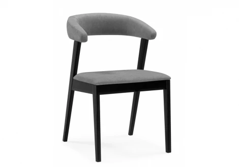 Обеденный стул Woodville Токио 2 ткань 234 / черное дерево