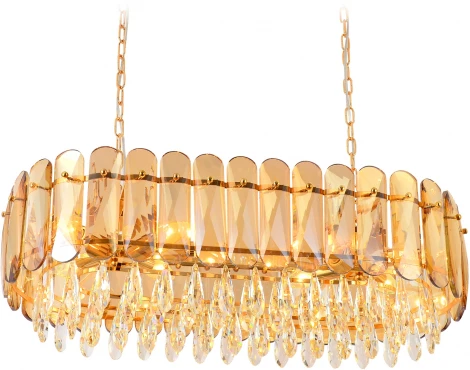 Подвесная люстра Ambrella TRADITIONAL TR5074 (220V, хрусталь, на цепи)