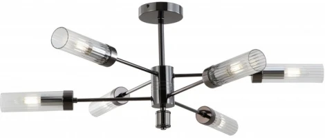 Потолочная люстра на штанге iLamp Evolution 15609-6 AN+CL (220V)