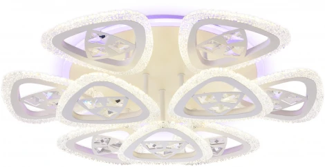 Потолочная люстра ярусная Ambrella Acrylica FA2921 (регулировка яркости, LED, 220V, пульт управления)