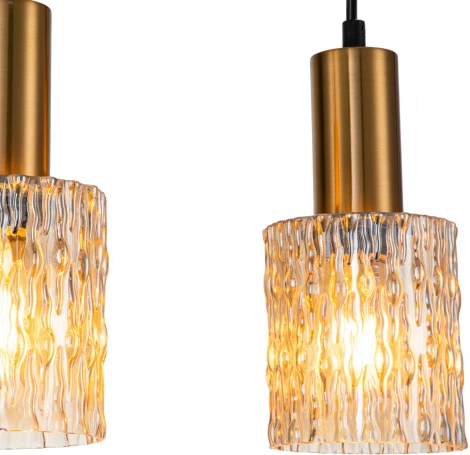 Подвесной светильник Escada Rain 10189/3S Brass (220V, на проводе)