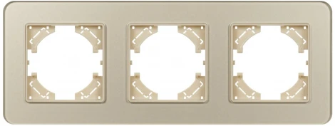 Рамка стеклянная FRM-OMALI-SFGS-3-GD (Arlight) 049715