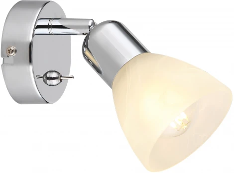 Спот Keila 7051-701 1 х Е14 40 Вт поворотный с выключателем (220V)