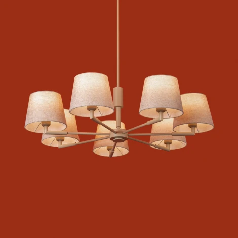 Потолочная люстра на штанге Freya Butler FR2057PL-07BG