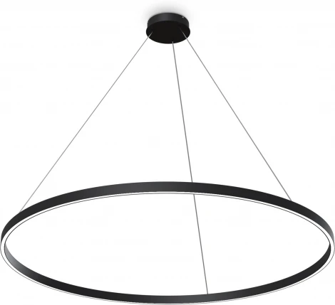 Подвесной светильник Maytoni Rim MOD058PL-L65BK (LED, 220V, на тросе, кольцо)