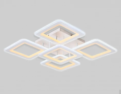 Потолочная люстра Ambrella Acrylica FA866 (регулировка яркости, LED, 220V, пульт управления)