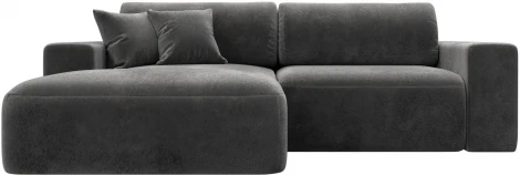 Диван угловой Лига-036 НПБ Классик левый угол Лига Диванов (Велюр) арт.127737L