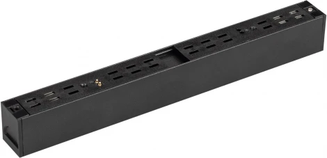 светильник магнитный MAG-DOTS-25-L200-6W Warm3000 (BK, 30 deg, 24V, DALI) (Arlight, IP20 Металл) 046323