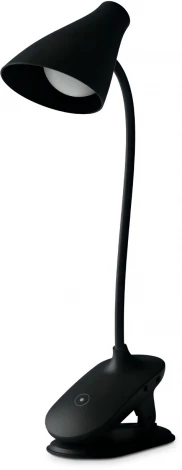 Офисная настольная лампа светодиодная, на прищепке Ambrella DESK DE707 (220V, выключатель)