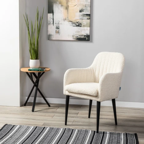 Стул Olaf бежевый/черный R-Home арт.410126110h_Beige_черный