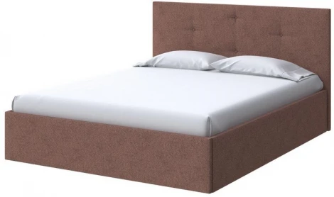 PROxSON Кровать Mono (Ткань: Жаккард Tesla Брауни) 180x200