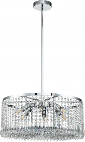 Люстра потолочная на штанге Sfarzo V000278 (12005/6R Chrome) (220V)