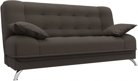 Диван-книжка Анна (Коричневый/Рогожка) Лига Диванов арт.121562