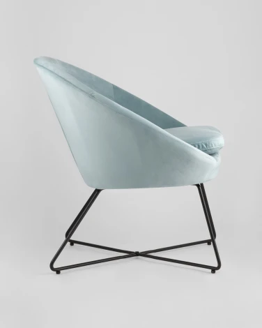 Кресло Stool Group Колумбия пыльно-голубое УТ000001784