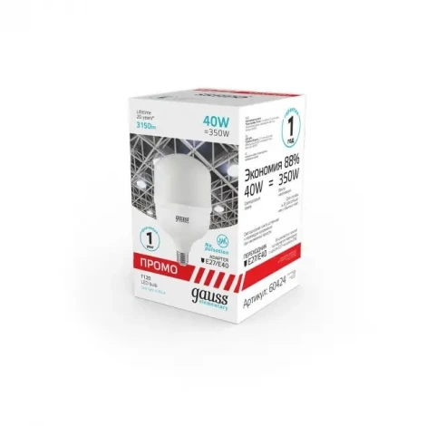 Лампочка светодиодная Gauss Elementary Promo 60424