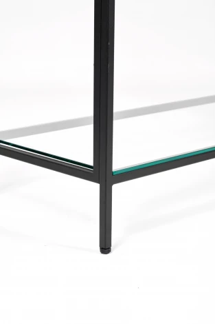 Консольный стол AllConsoles 1081-CB clear черный муар