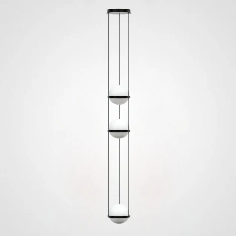Подвесной светильник Palma Wall Lamp 3 Шара Imperiumloft 22,93727 (168493-22) (LED, 220V, шарики)