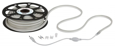 Гибкий неон 220V 20м белый холодный ЭРА N2835-120-IP67-220V-20m-6500