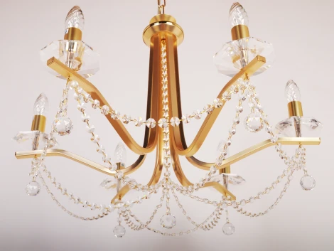 Подвесная люстра A110L06FA.3 (220V, на цепи, свеча)