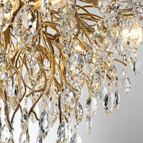 Подвесная люстра хрустальная Modelux MODESTYLE MS.2118.1000 BS