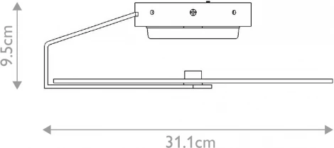 Потолочный светильник круглый Eurofase QN-NUVOLA-F-S-BG (LED, 220V, круглые)