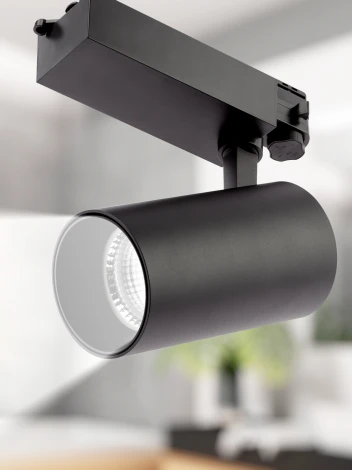 Трековый светильник ЭРА SТR-30-36-40K-B40 (LED, 220V, круглые, IP40)