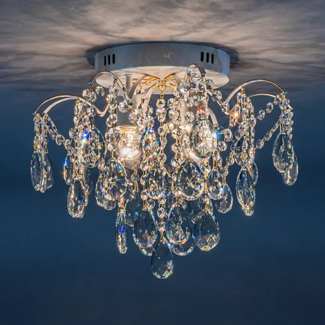 Люстра потолочная Selena 1126/4 E27*60W White/Gold