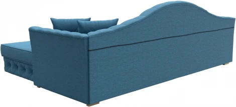 Диван угловой Артис правый угол (Голубой/Рогожка) Лига Диванов арт.123402