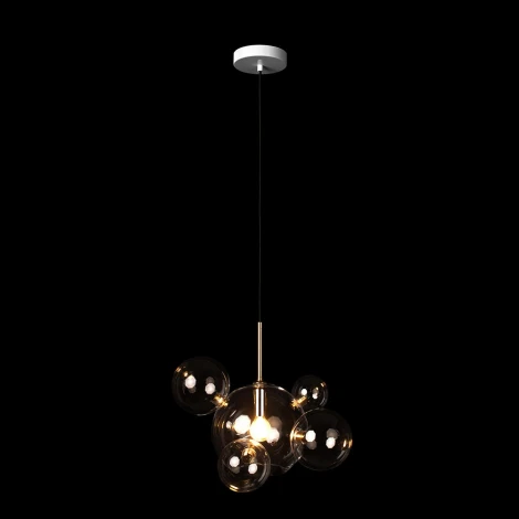 Подвесной светильник Loft It Bolle 2027-P6 mini (220V, на проводе, шар, молекулы)